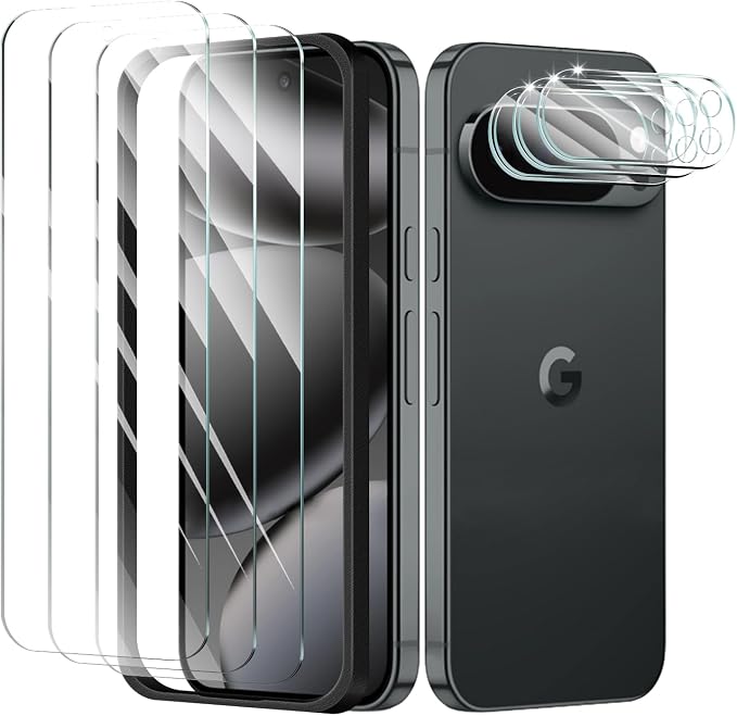 3+3+1-Pack, Screen Protector and Camera Lens Protector by ScreenProtectorCase