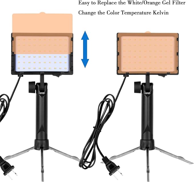 EMART 60 LED Continuous Portable Photography Lighting Kit - Image 9