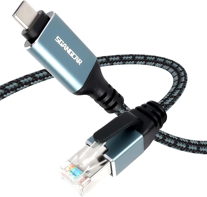 USB C to Ethernet Cable, 75 Feet Type C to Gigabit Ethernet Cable, USB C to - Image 7
