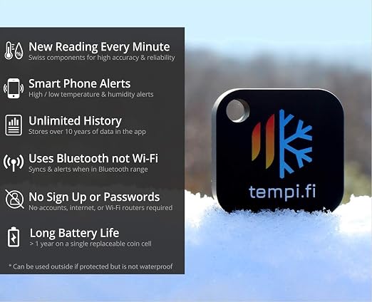 Mini Wireless Temperature and Humidity Sensor - Image 2