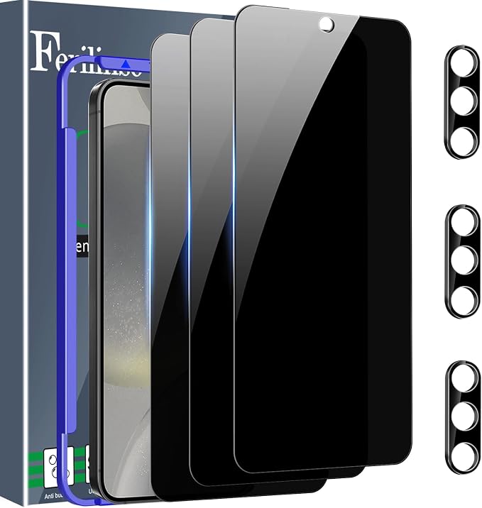 Ferilinso 3 Pack Privacy Screen Protector by Ferilinso