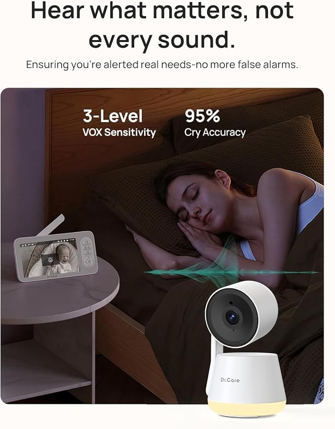 Dr.Care LumiView Plus Smart WiFi Baby Monitor - Image 4