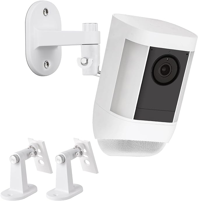 2Pack Security Wall Mount for Ring Spotlight Cam Battery and Ring Spotlight Cam by ALERTCAM