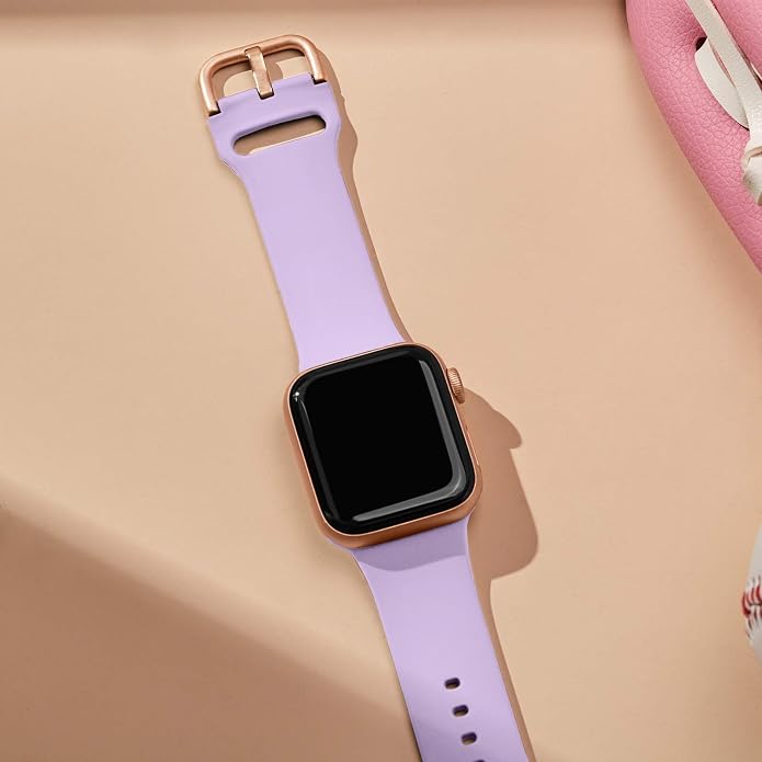 Sport Band Compatible with Apple Watch Bands 49mm 46mm 45mm 44mm 42mm 41mm 40mm - Image 2