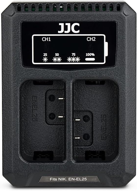 JJC EN-EL25 Battery Charger USB Dual Slot by JJC