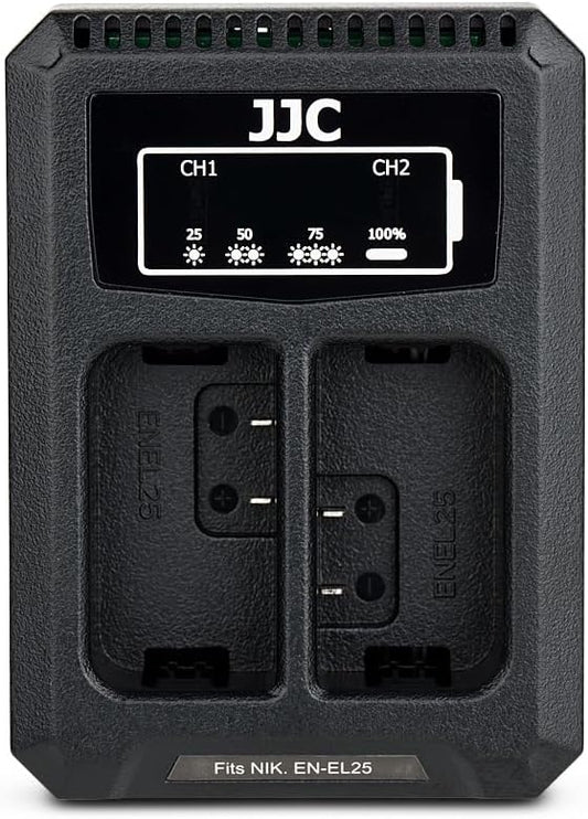 JJC EN-EL25 Battery Charger USB Dual Slot by JJC