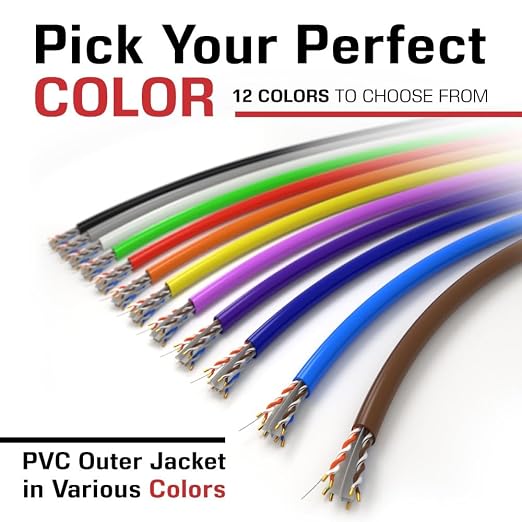 Dripstone CAT6 Ethernet Cable 1000ft Bulk Network LAN Wire 23AWG Solid UTP - Image 6