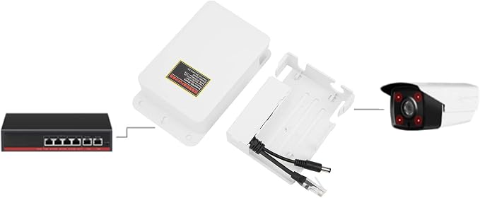POE Injector Splitter Adapter, 48V to 12V Power Supply Module - Image 8