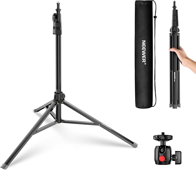 NEEWER Photography Light Stand 1.8-6.6ft/56-200cm by Neewer