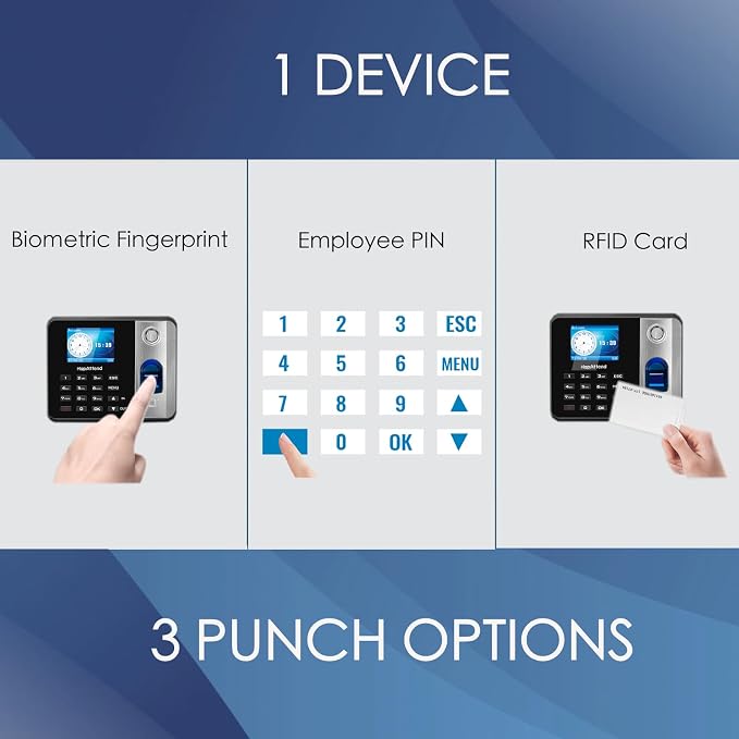 Time Clock - Fingerprint Time Clocks - Image 3