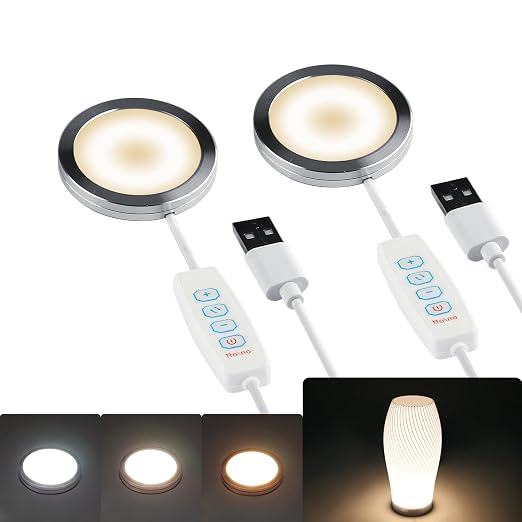 2 Set 3D Printer LED Lamp Kit 001 3 Colors Adjustable, Compatible by Howarx