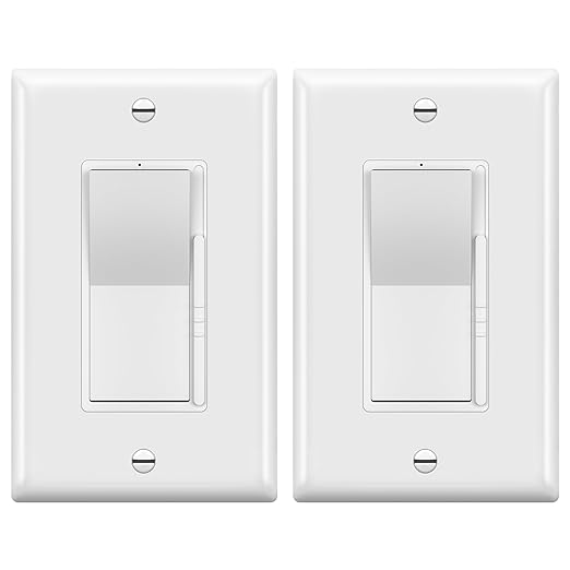TOPGREENER Dimmer Light Switch, LED Dimmer Switches by TOPGREENER