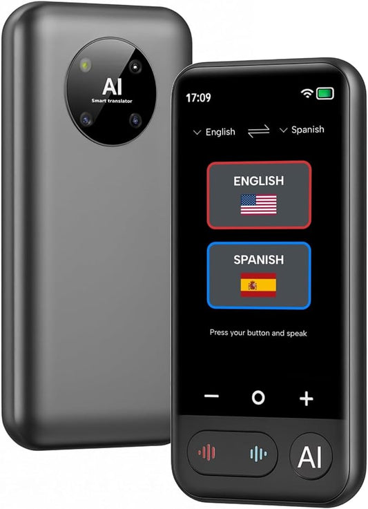 Language Translator Device AI Premium 2026 | 150 Languages | Online & Offline by Unknown
