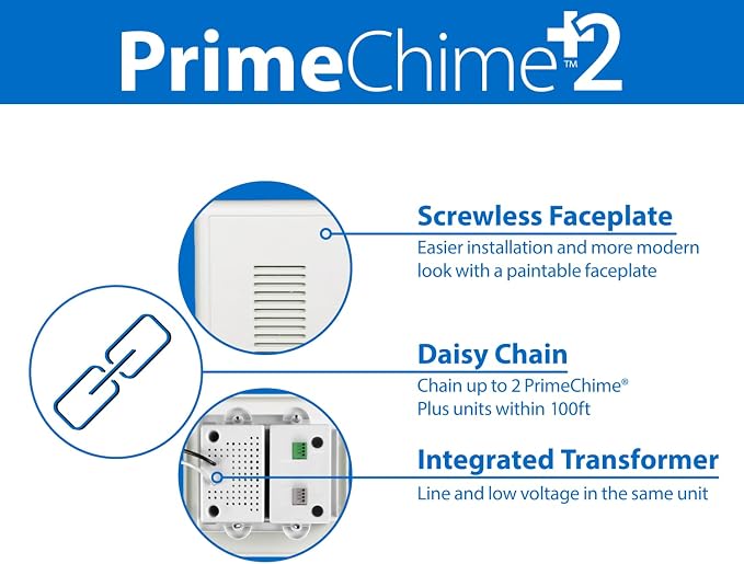 ADA Compliant Video Compatible Doorbell Chime Kit - Image 7