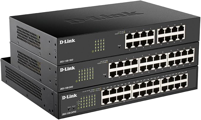 D-Link 24-Port Gigabit Smart Managed PoE+ Switch | 12 PoE+ Ports - Image 15