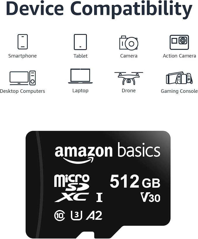 Amazon Basics microSDXC Memory Card - Image 3