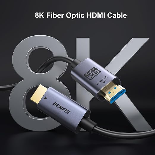 BENFEI 8K HDMI 2.1 Fiber Optic Cable 100 Feet - Image 2