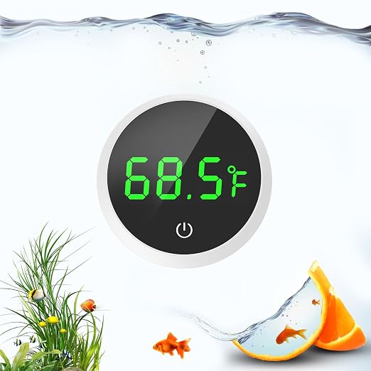QZQ Fish Tank Thermometer Aquarium Thermometer Wireless Touch Stick Digital by QZQ