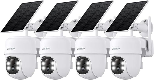 Cinnado 2K Cameras for Home Security-2.4G WiFi Outdoor Camera Wireless by Cinnado
