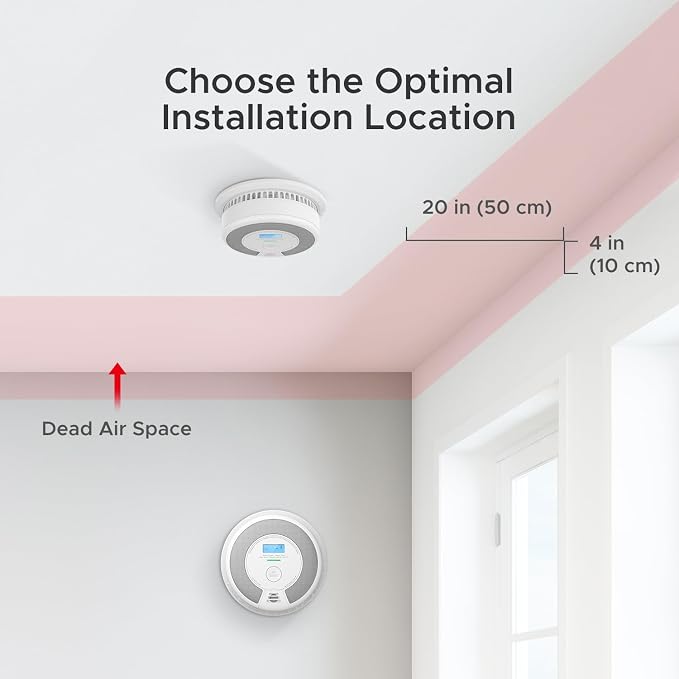 X-Sense Combination Smoke & CO Alarm, 10-Year Battery, Large LCD, UL 217 & UL - Image 7