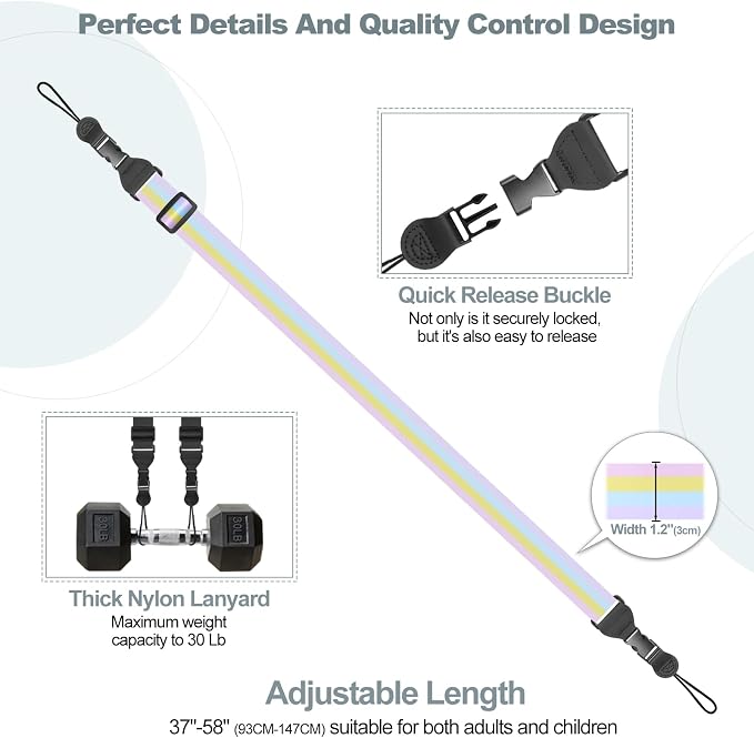 Adjustable Shoulder Strap, Comfortable Camera Strap, Neck Lanyard - Image 6