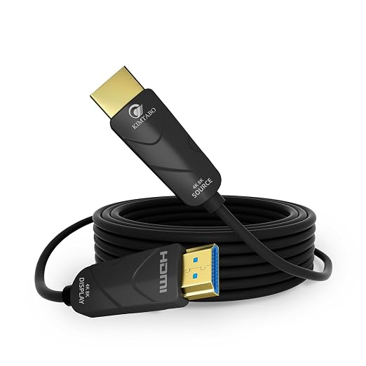10K 8K 4K HDMI 2.1 Cable, CL3 Rated in Wall 48Gbps Ultra High Speed Cable 25 by KIMTABO