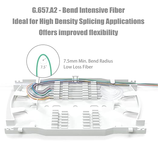 6 Strand Singlemode 9/125 ST-UPC Fiber Pigtail, ST OS2 Fiber Optic Pigtail - Image 3