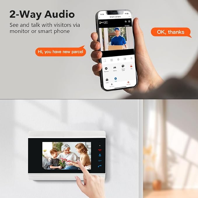 WiFi Video Intercom System Video Doorbell - Image 3