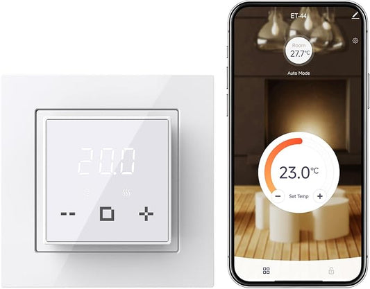 HEATIT Programmable Thermostat, WiFi Smart Thermostat by HEATIT
