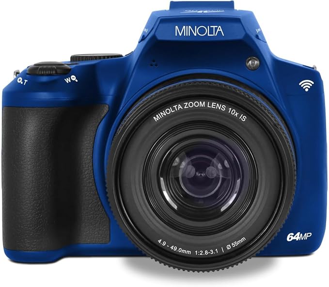 Minolta 64MP Digital Camera – 10x Optical Zoom, 4K Ultra HD Video, Macro - Image 8