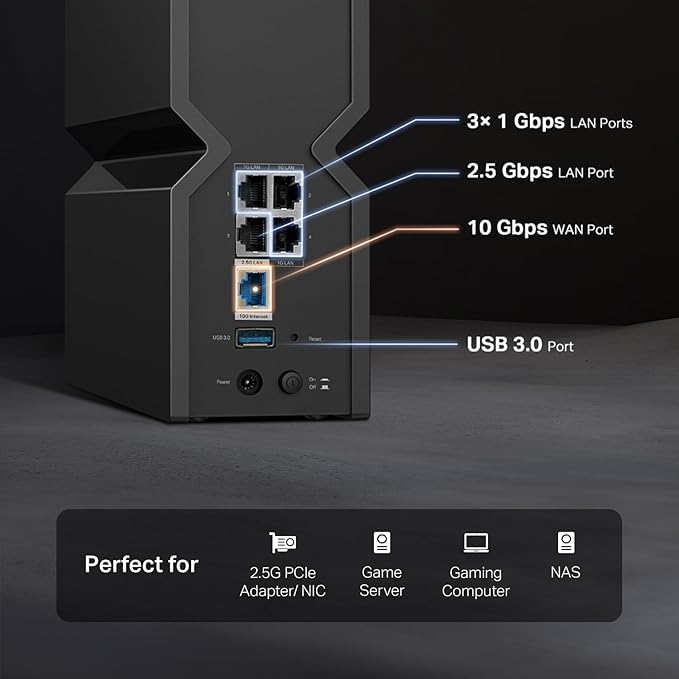 TP-Link Tri-Band BE15000 WiFi 7 Router Archer BE700 | 8-Stream 15Gbps | - Image 5