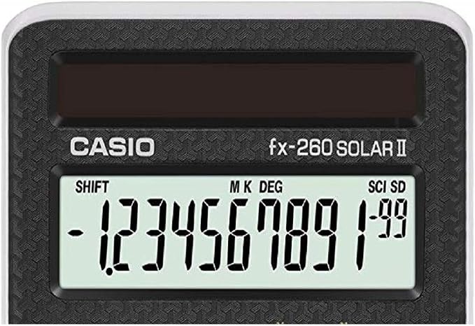 Casio fx-260 Solar II Scientific Calculator | 10-Digit Display | Fraction & - Image 5