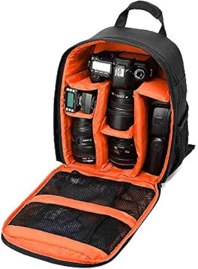 Waterproof SLR/DSLR Camera Backpack Shoulder Bag Travel Case by Unknown