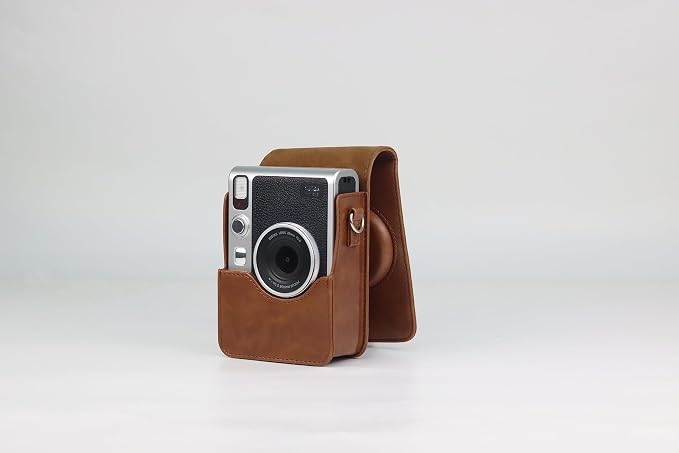 Fujifilm Instax Mini EVO Hybrid Brown Instant Camera | Instax Mini Twin Pack - Image 6