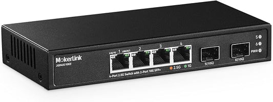 MokerLink 4 Port 2.5G Ethernet Switch by MokerLink