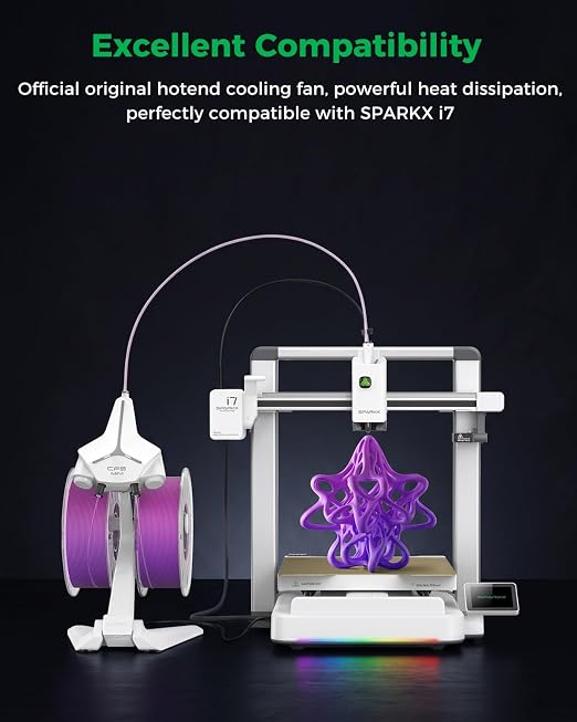 Creality Official SPARKX i7 Extruder Motor Cooling Fan Assembly, Original i7 - Image 6