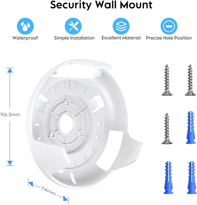 Wall Mount Holder for TP-Link Deco BE23/BE25/BE3600/BE5000 WiFi 7 Mesh Wi-Fi - Image 2