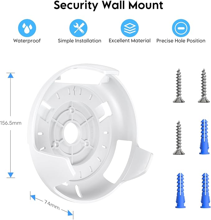 Wall Mount Holder for TP-Link Deco BE23/BE25/BE3600/BE5000 WiFi 7 Mesh Wi-Fi - Image 2