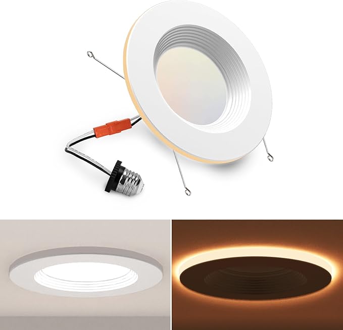 1 Pack 5/6 Inch LED Can Lights by POWERASIA