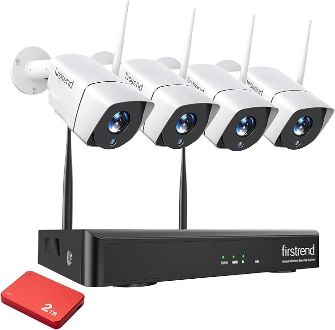 Firstrend Wireless Security Camera System, 8CH Wireless NVR System by firstrend