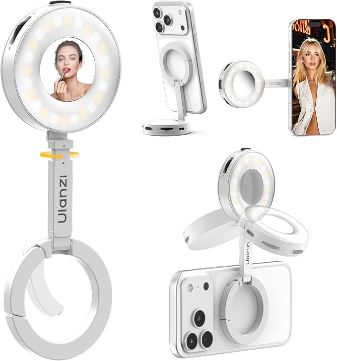 ULANZI ML05 Phone Light, Dual-Sided Magnetic Cell Phone Selfie Lights by ulanzi