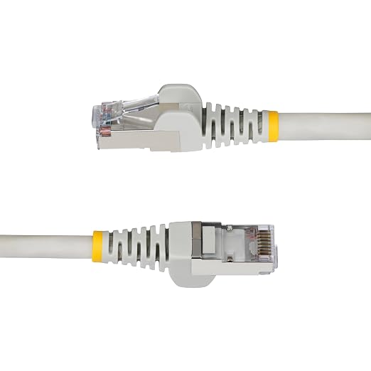 StarTech.com 6in Gray CAT6a Ethernet Cable, Snagless RJ45, 100W PoE++, 27AWG - Image 3