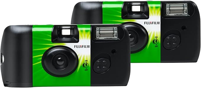 Fujifilm QuickSnap Flash 400 One-Time-Use Camera -2 Pack by FUJIFILM