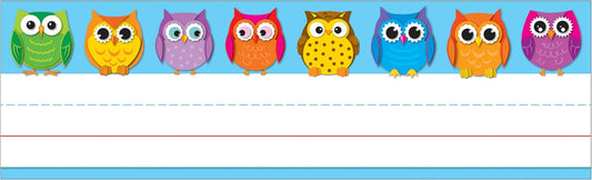Carson Dellosa 36PC Owl Name Labels For Kids, Tags for Labeling Classroom, School Supplies, Chalkboard, Desk Organizer and Locker Organization Teacher Decor