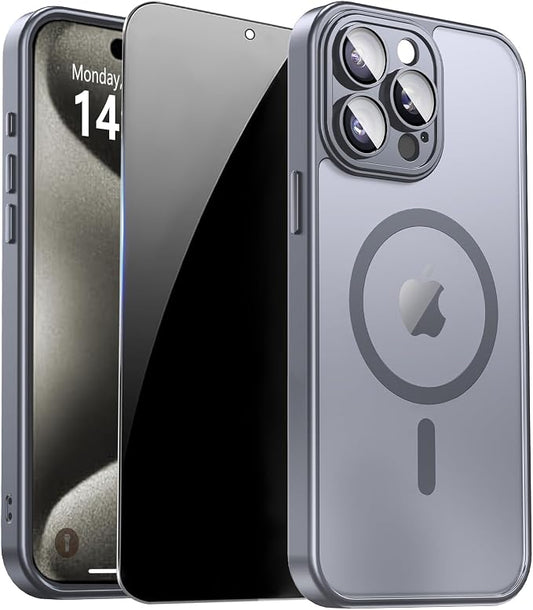 Magnetic for iPhone 15 Pro Max Case by ZOZDOKG