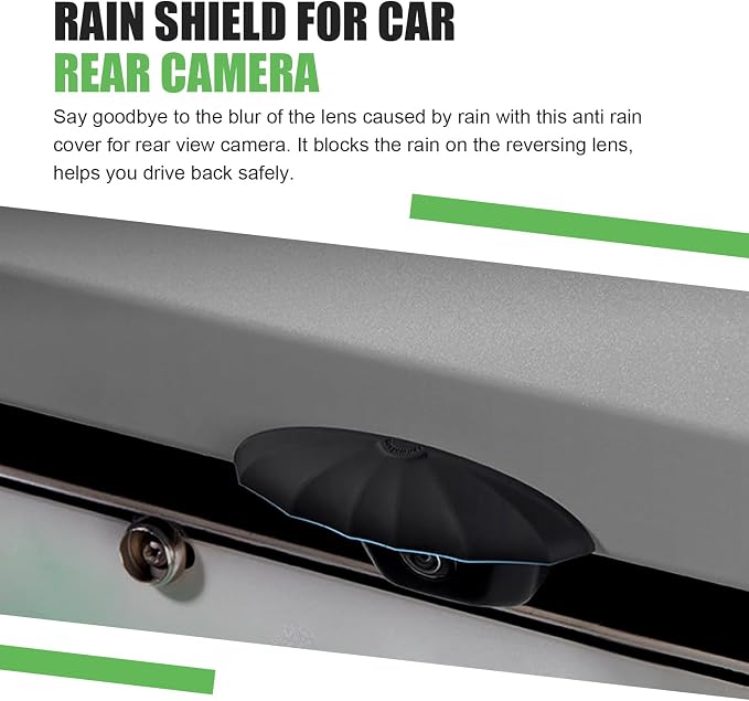 Car Rear View Camera Anti-Rain Cover, Silicone Reversing Camera Protective Cover - Image 5