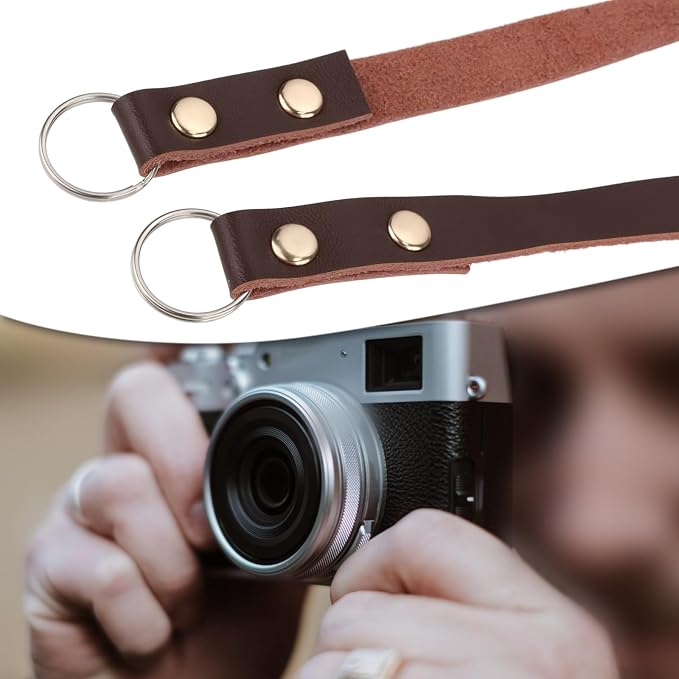 Camera Genuine Leather Shoulder Strap Camera Neck Strap Length 100cm Width - Image 3