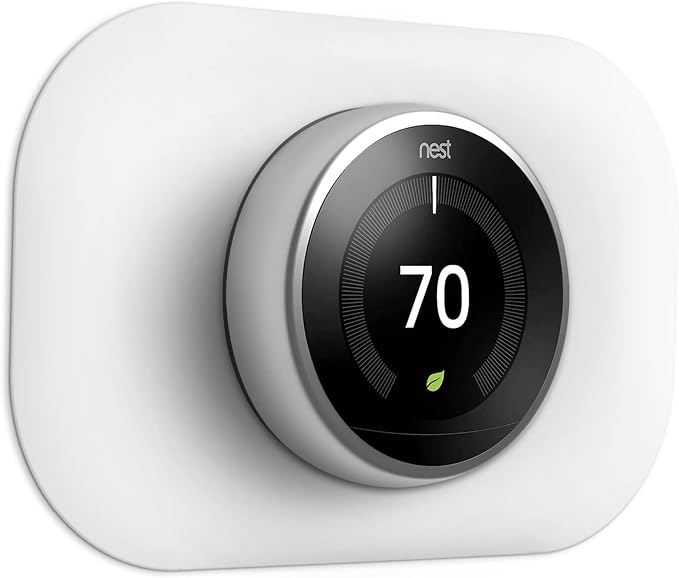Compatible with Google Nest Thermostat 1st/2nd/3rd Wall Plate Cover by Petrichor