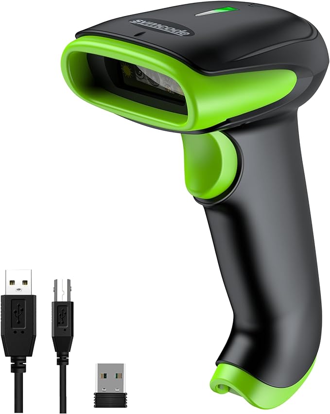 Symcode Wireless Bluetooth Barcode Scanner, 2D 1D QR Code Automatic Fast by ProfessionalBarcodeScanner