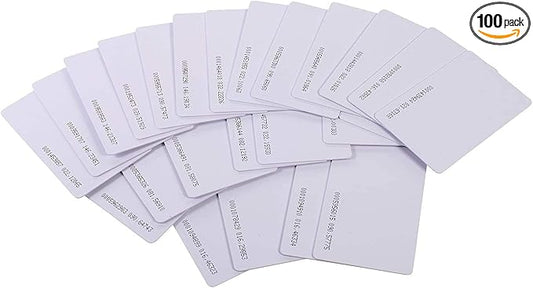 UHPPOTE Contactless 125kHz RFID Proximity Smart PVC ID Card CR80 | Read Only by UHPPOTE